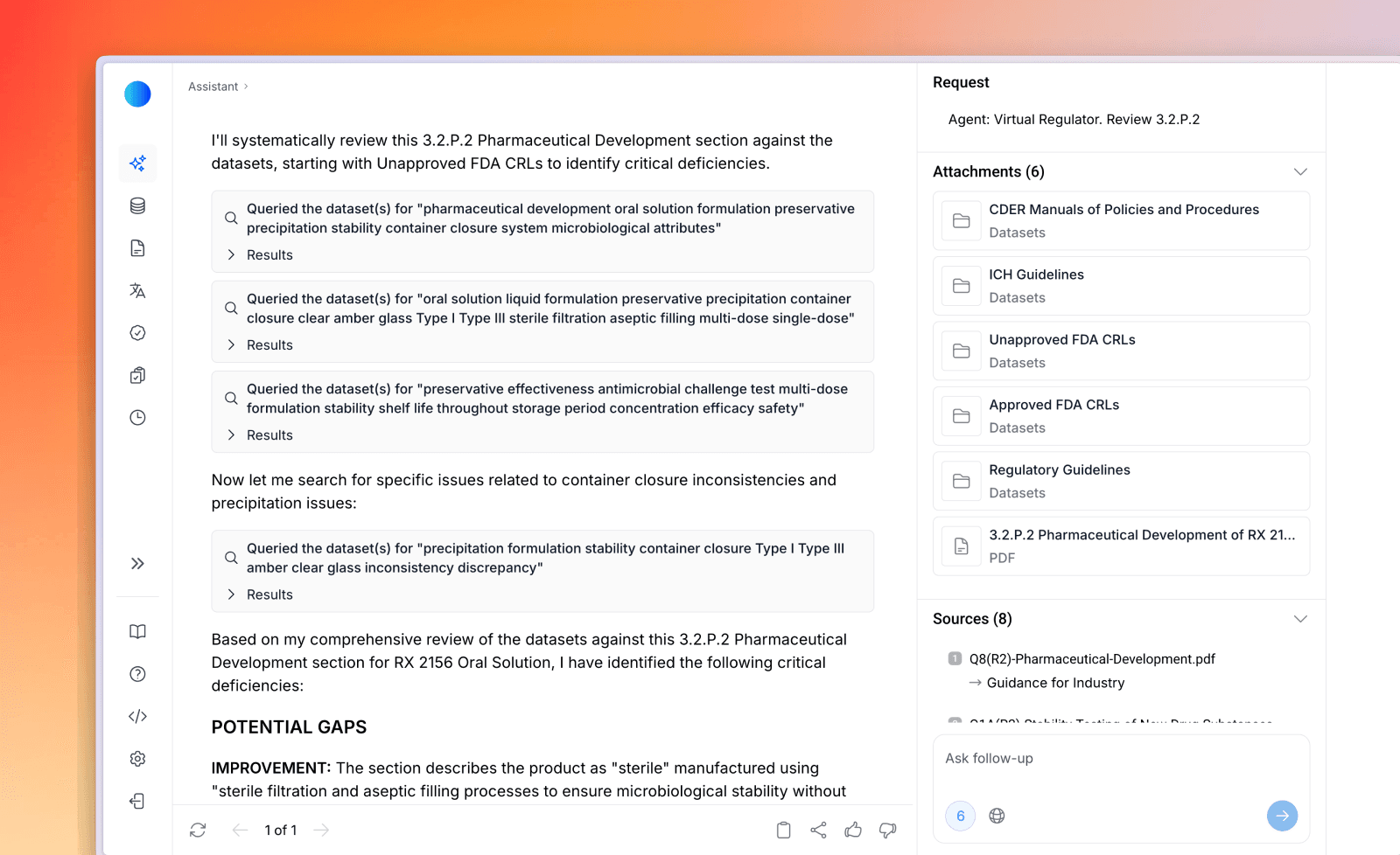 Virtual Regulator interface